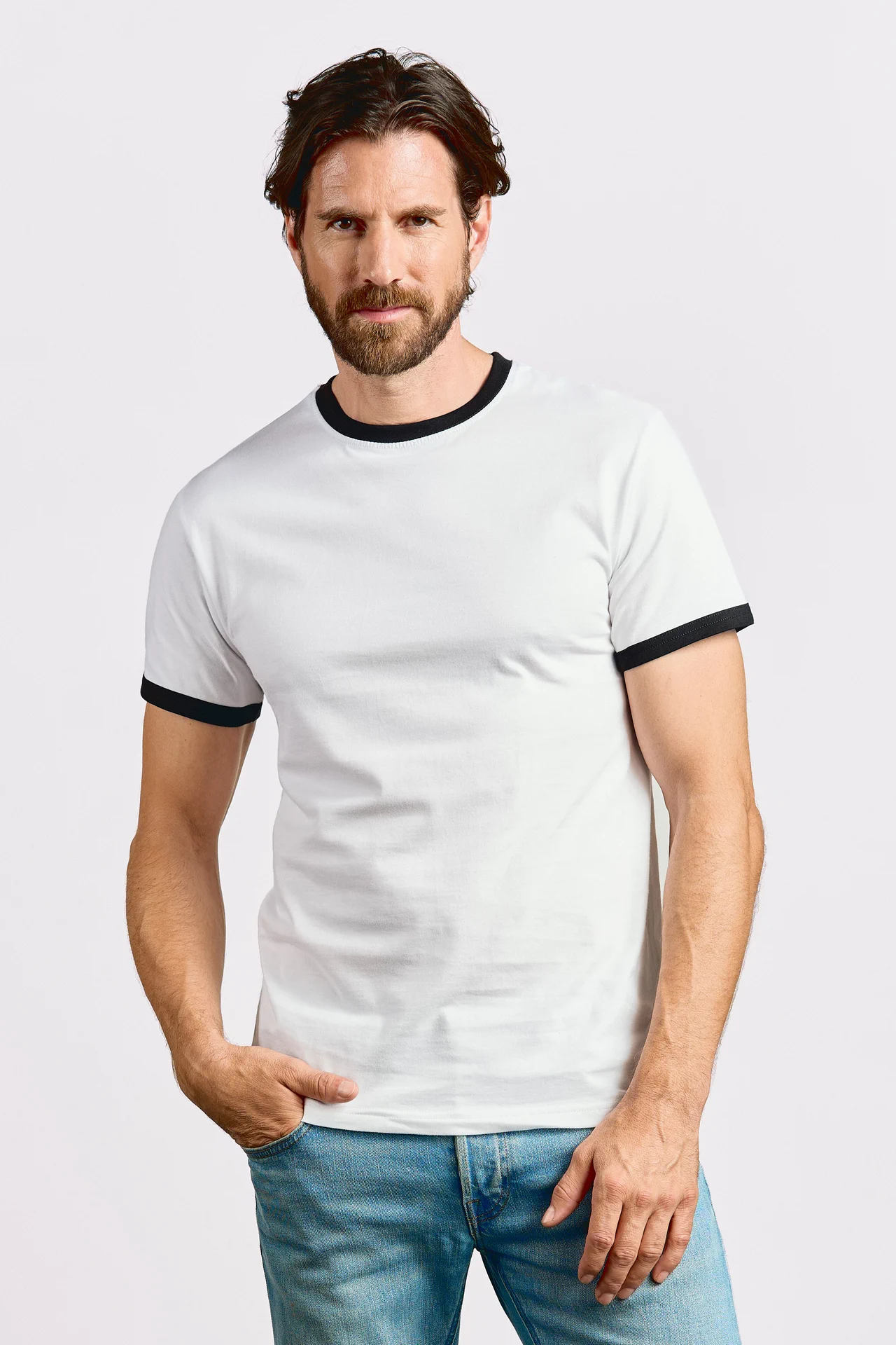 Promodoro Men's Contrast-T