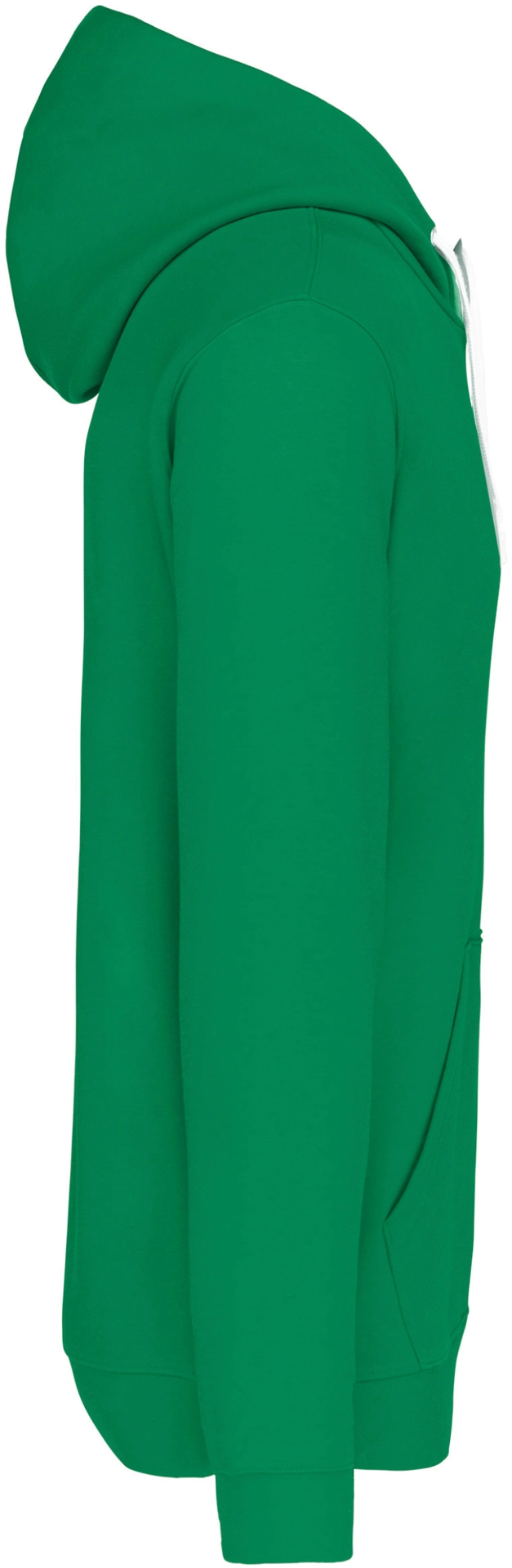 kariban-K446-kontrast-kapuzen-sweater-lightkellygreen-white-right-5 Kariban Kontrast Kapuzen Sweater