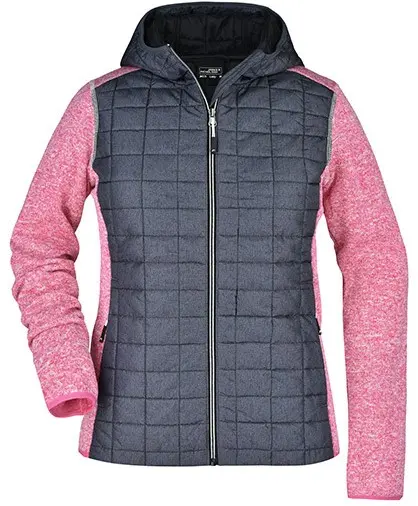 pink melange/anthracite