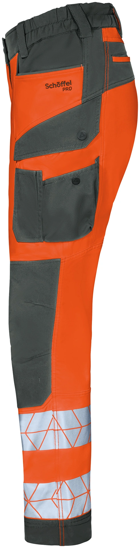 Schöffel PRO 7707 Damen BULLDOZER Warnschutz Bundhose 4-Wege-Stretch