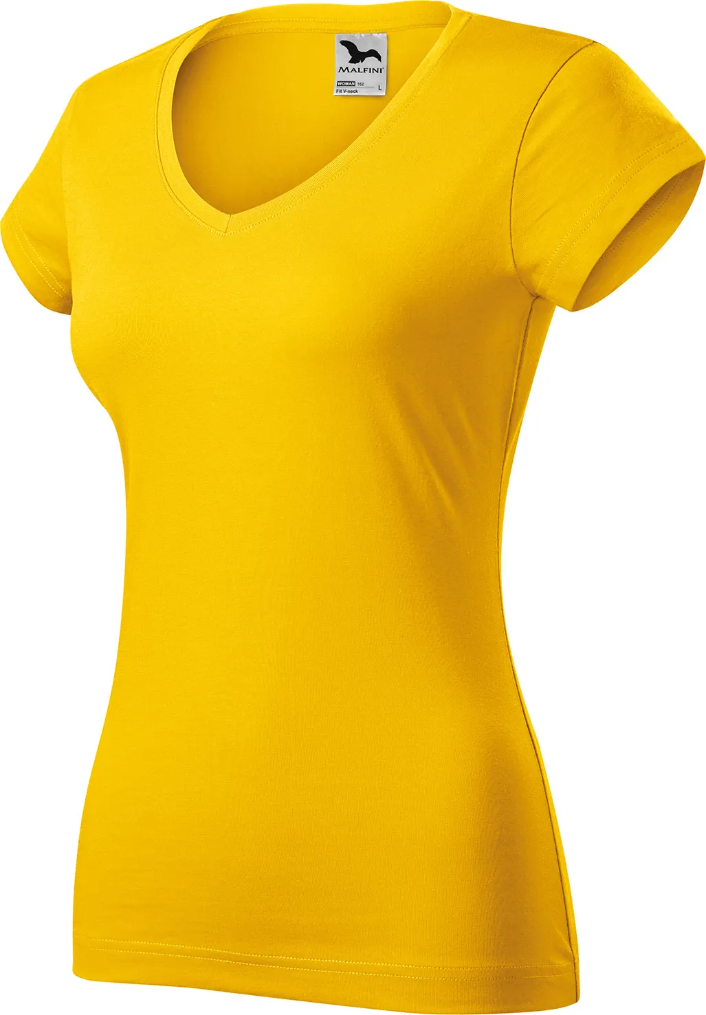MALFINI T-Shirt Damen Fit V-Neck 162