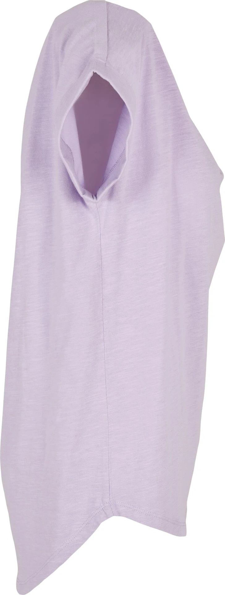 Build Your Brand Ladies Long Slub Tee