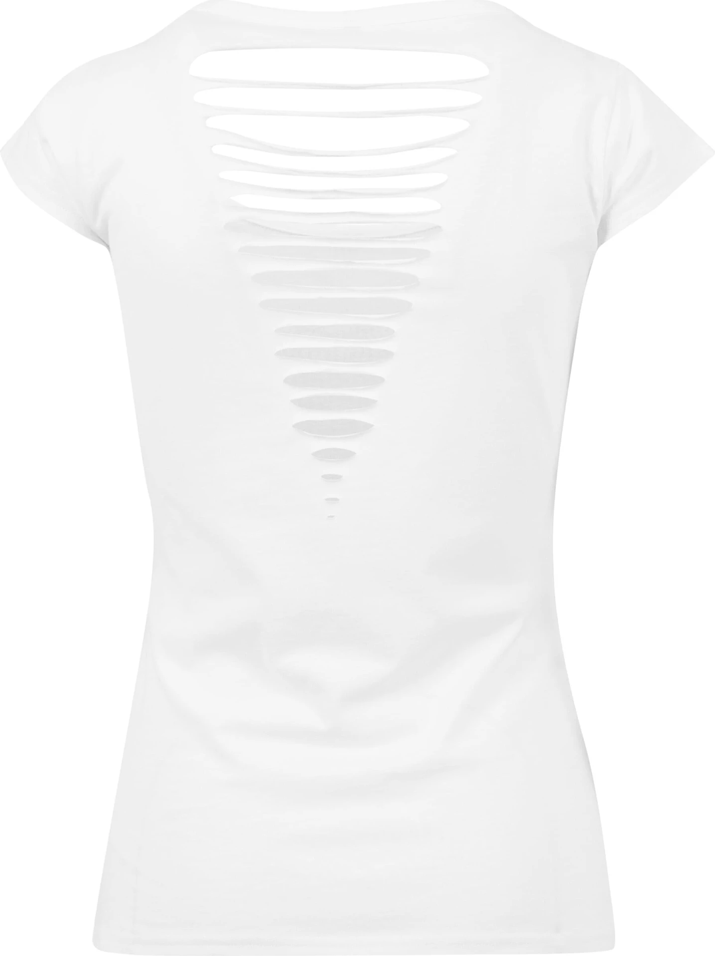Build Your Brand Ladies Back Cut Tee