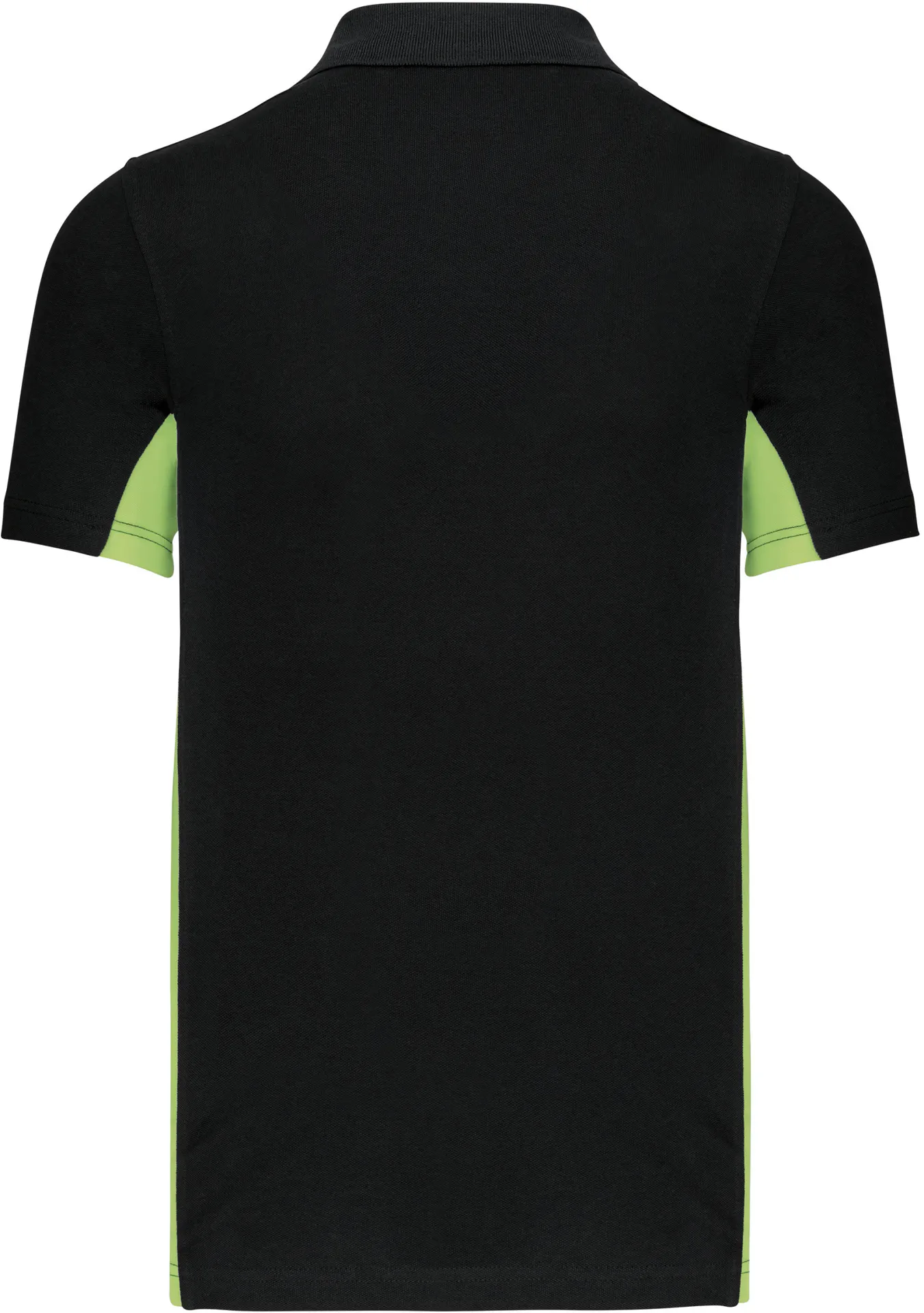 Kariban 2-farbiges Polo "Flag"