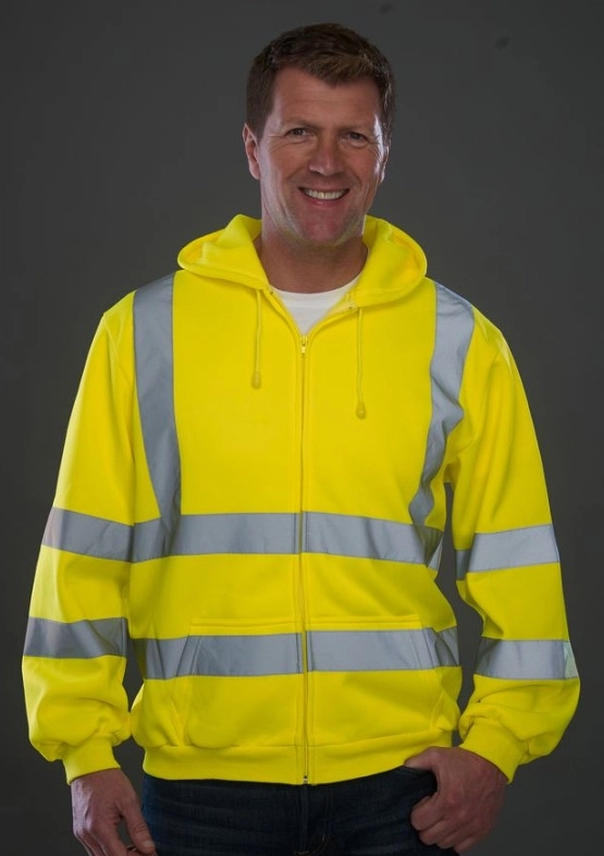 YOKO Hi Vis Zip Hoodie