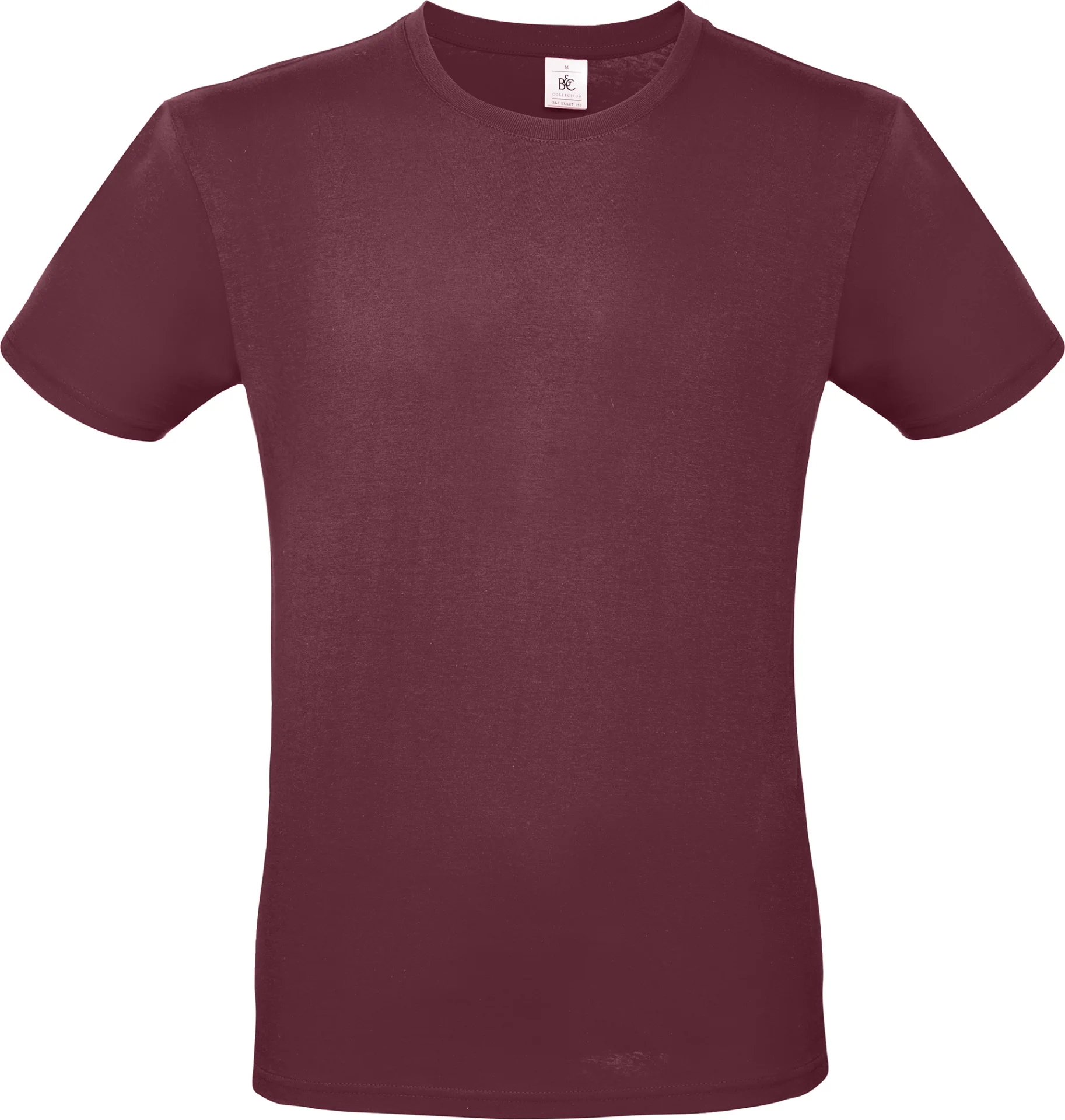 BC-TU01T-TShirt-E150-burgundy-0 B&C T-Shirt #E150