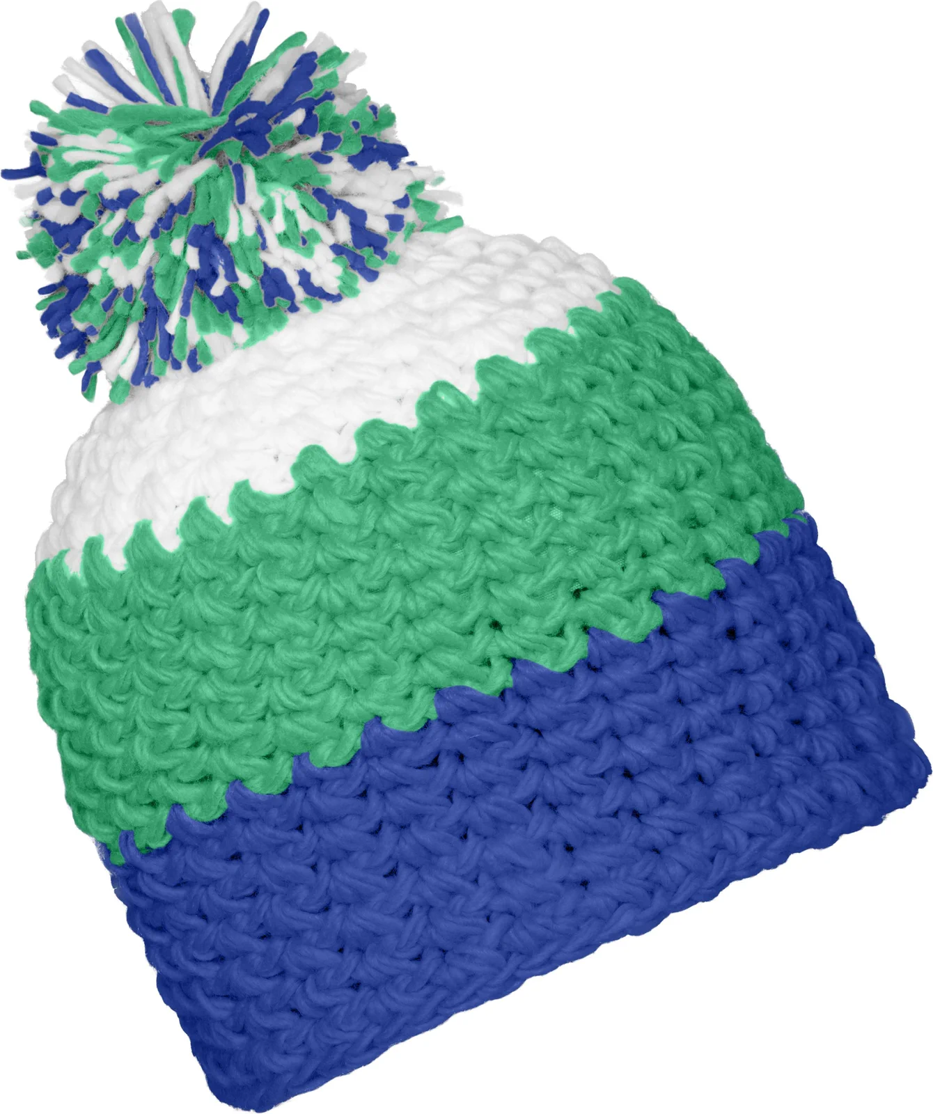 daiber Crocheted Cap With Pompon