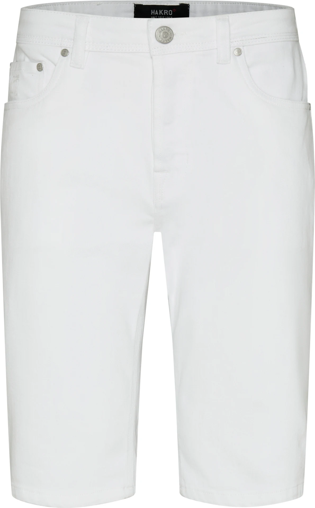 hakro-733-5-pocket-jeansshorts-x-stretch-eco-weiss-front-1 HAKRO 5-Pocket-Jeansshort X-Stretch 733 ECO