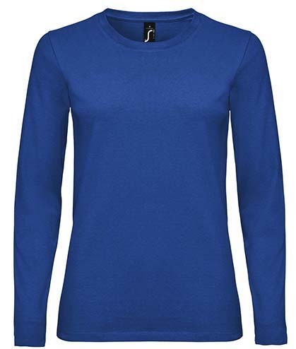 SOL'S Womens Long-Sleeve T-Shirt Imperial SOL'S Womens Long-Sleeve T-Shirt Imperial