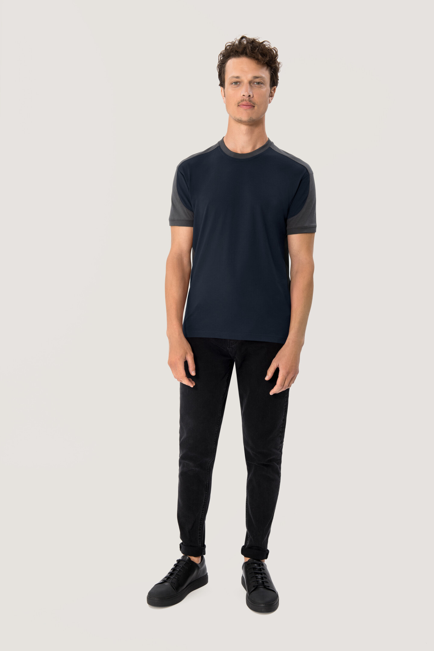 HAKRO T-Shirt-Contrast 290 Mikralinar®