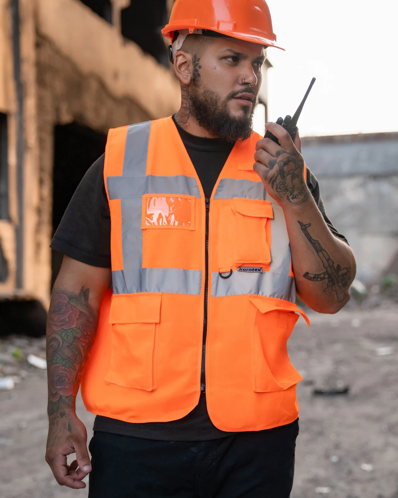 Korntex Executive Hi-Viz Safety Vest