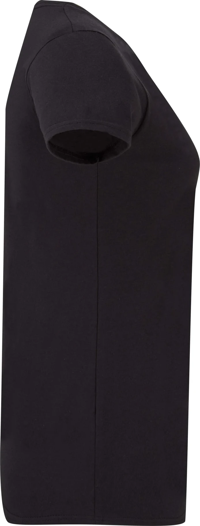 fruit-of-the-loom-61-444-0-ladies-iconic-150-v-neck-t-shirt-black-5 F.O.L. Ladies Iconic 150 V Neck T