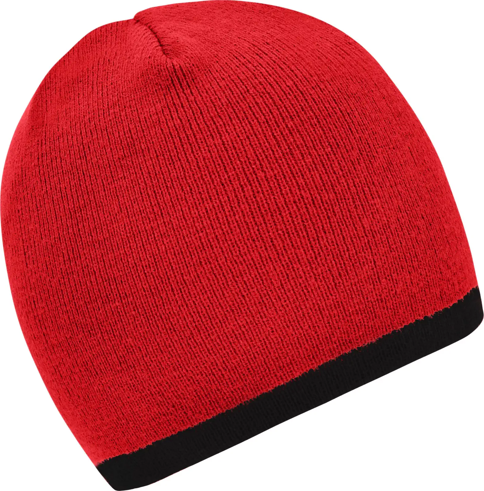 myrtle beach Beanie with Contrasting Border