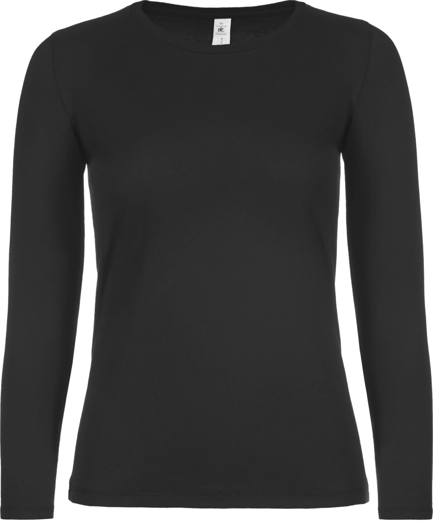 BC-TW06T-TShirt-E150-LSL-women-black-0 B&C T-Shirt #E150 Long Sleeve Women