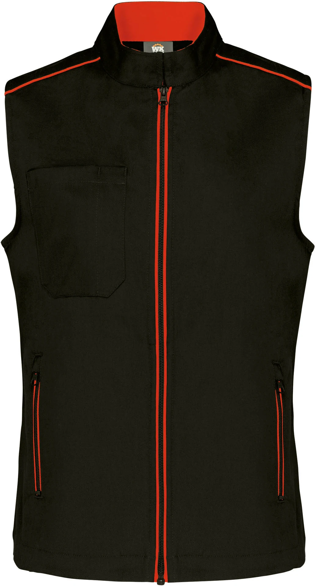 black/red