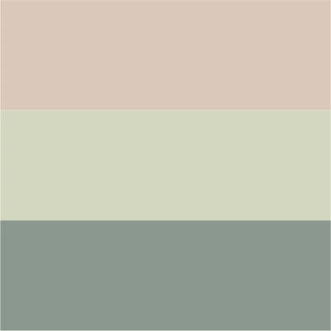 almond/pistachio/dusty green
