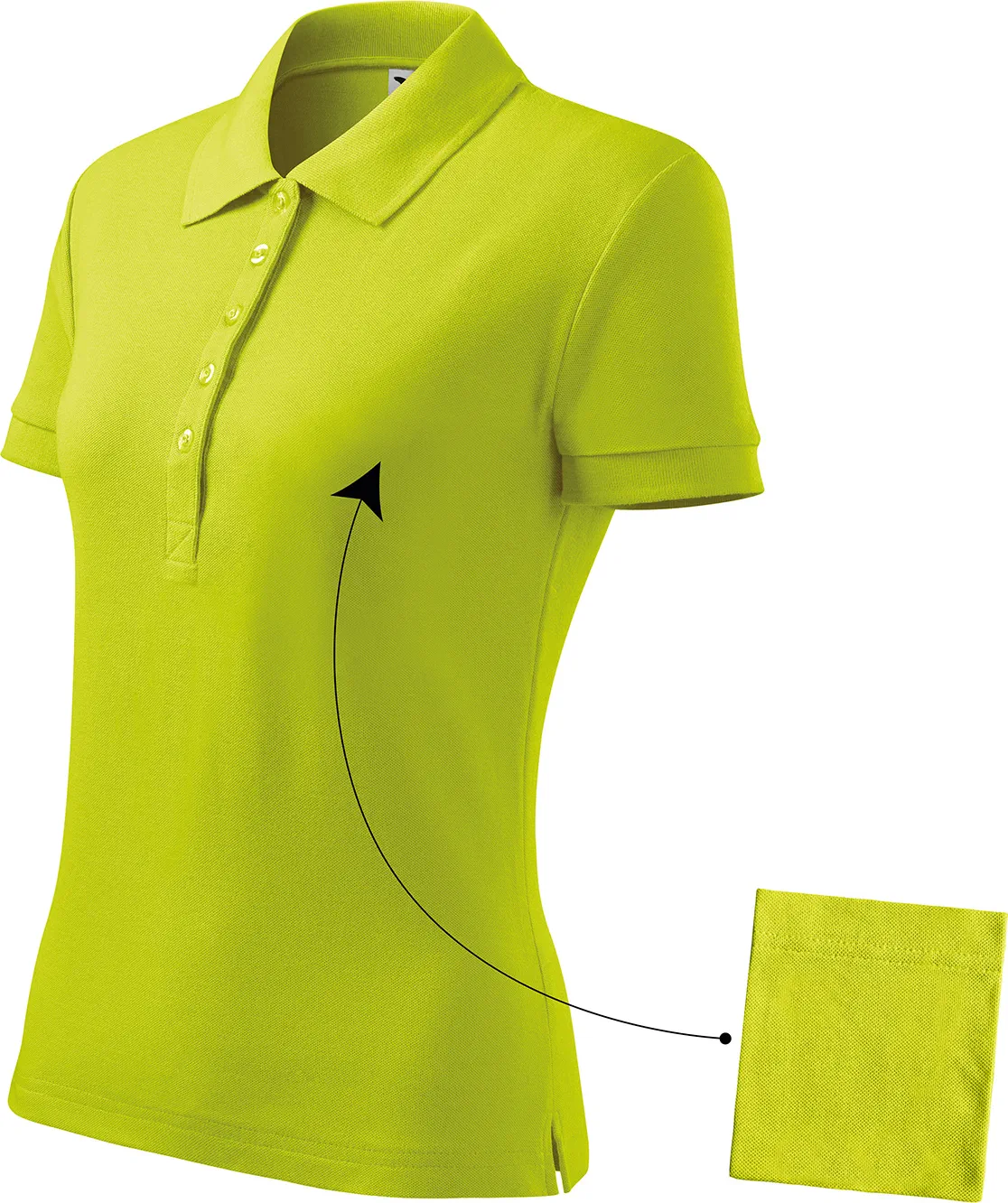 MALFINI Damen Polo Cotton 213