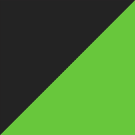 charcoal/lime green