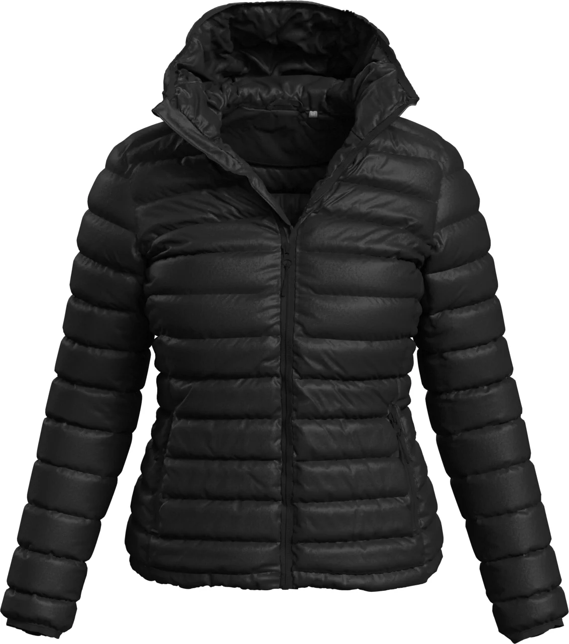 stedman-st5520-padded-jacket-lux-women-blackopal-front-4 Stedman Lux Padded Jacket Women