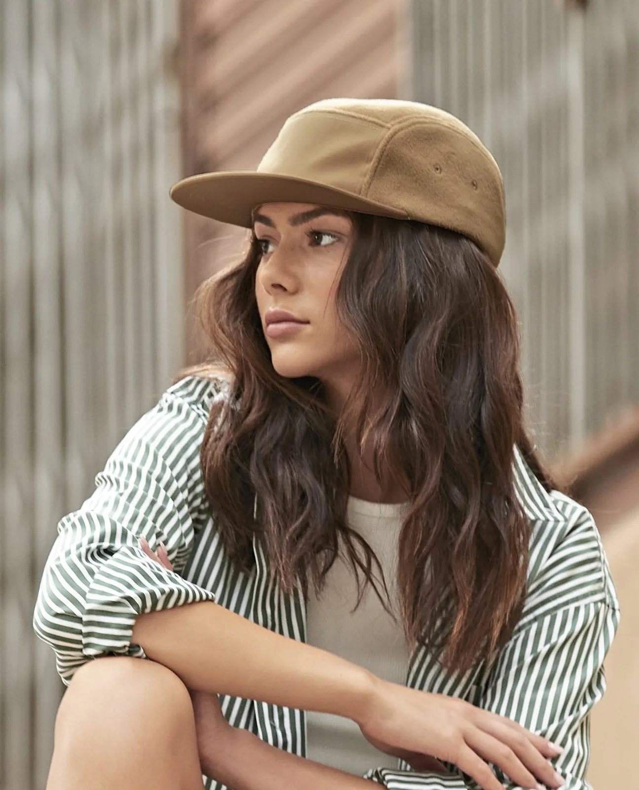 Beechfield Recycled Fleece Outdoor Camper Cap