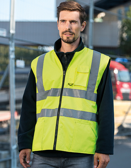 Korntex Hi-Vis Reversible Safety Bodywarmer Ural 2-in-1