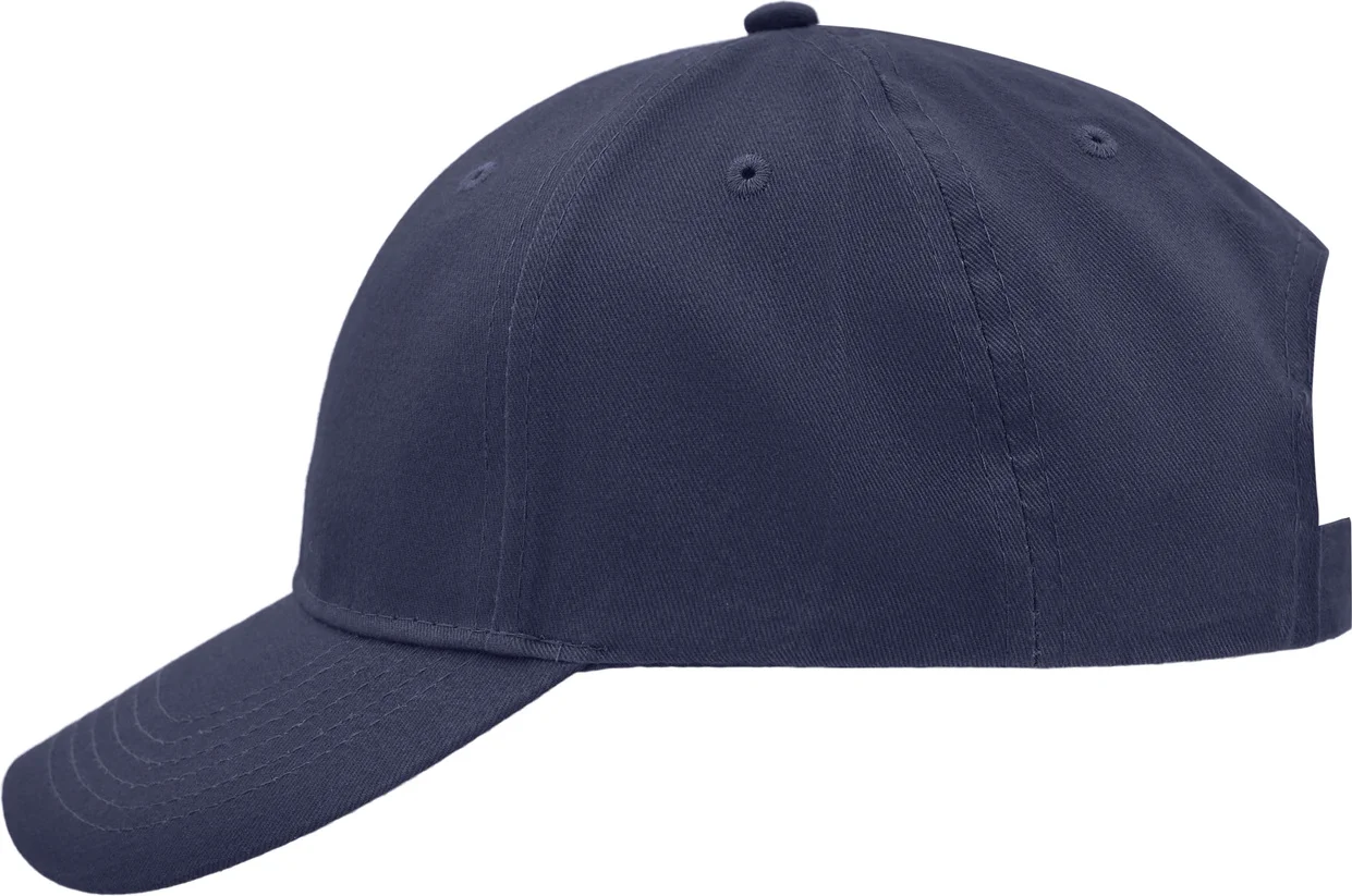 daiber-mb6118-brushed-6-panel-cap-navy-left-4 myrtle beach Brushed 6-Panel Cap