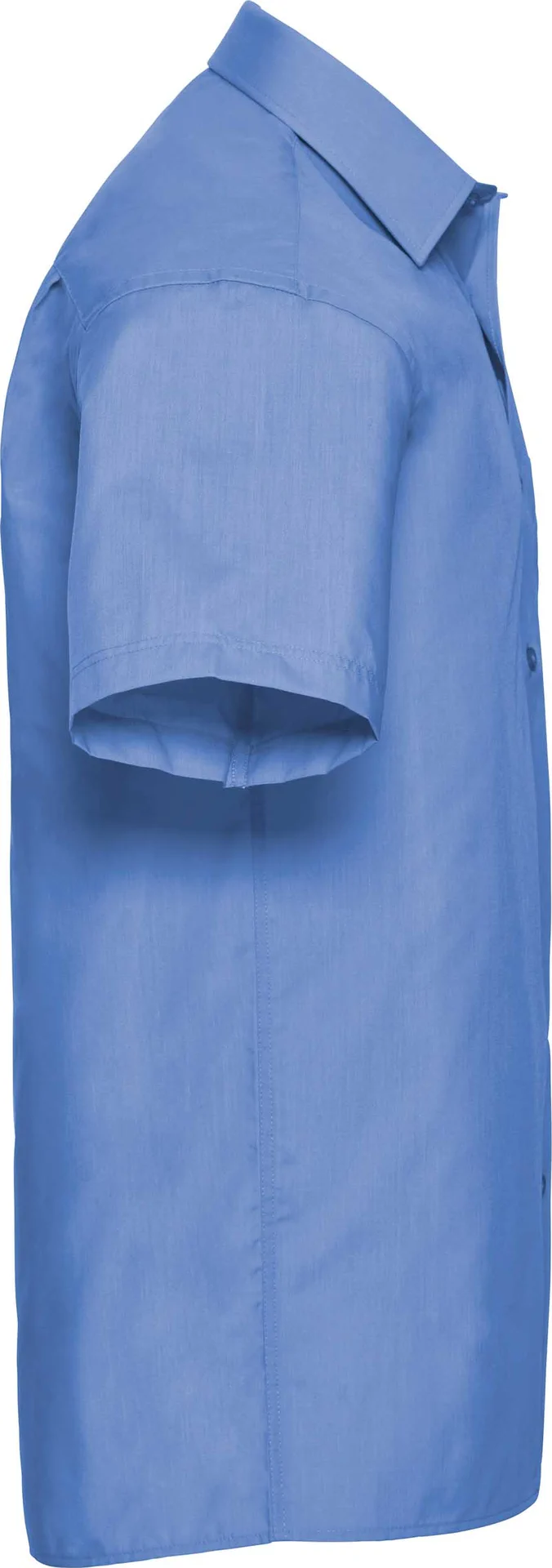 Russell Men's Short Sleeve Polycotton Easy Care Poplin Shirt
