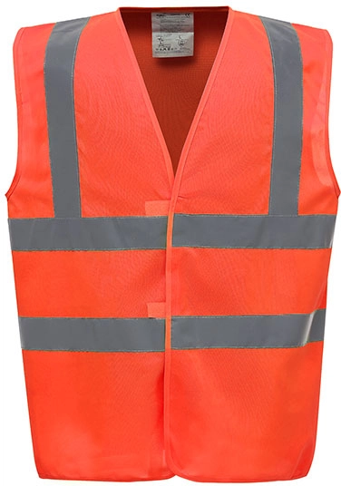 YOKO High Visability 2 Bands & Braces Waistcoat