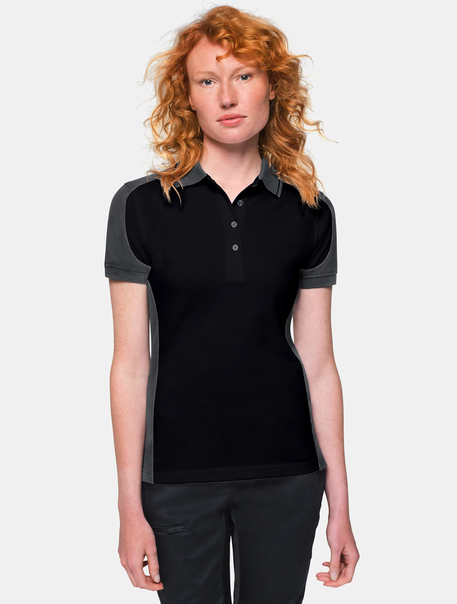 HAKRO Women-Poloshirt-Contrast 239 Mikralinar®