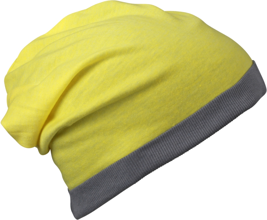 yellow melange/dark grey