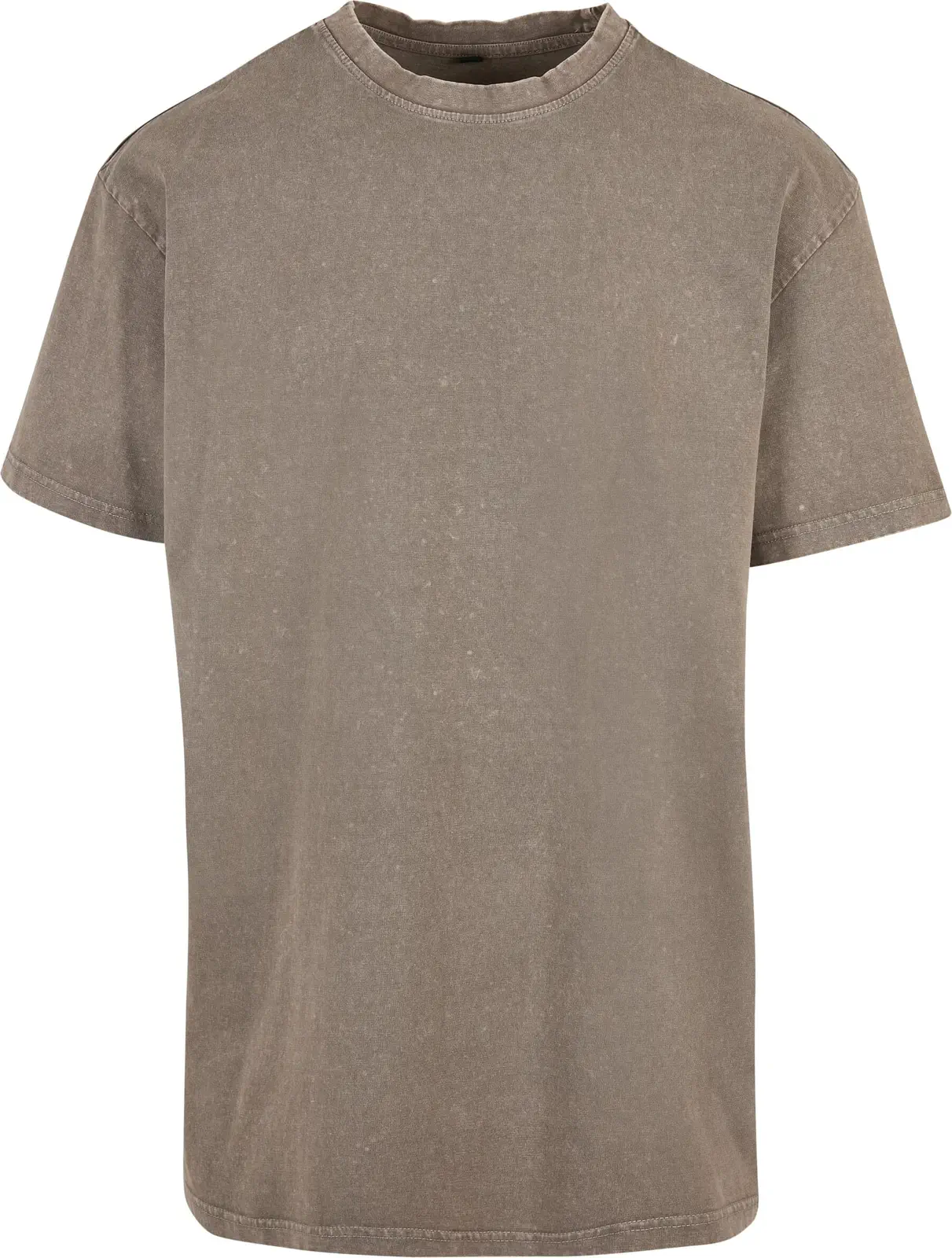 BYB-BY189-acid-washed-heavy-oversize-t-shirt-darkkhaki-front-4 Build Your Brand Acid Washed Heavy Oversize Tee