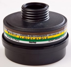 EKASTU Mehrbereichs-Kombifilter DIRIN 230 A1 B1 E1 K1-P3R D EKASTU Mehrbereichs-Kombifilter DIRIN 230 A1 B1 E1 K1-P3R D