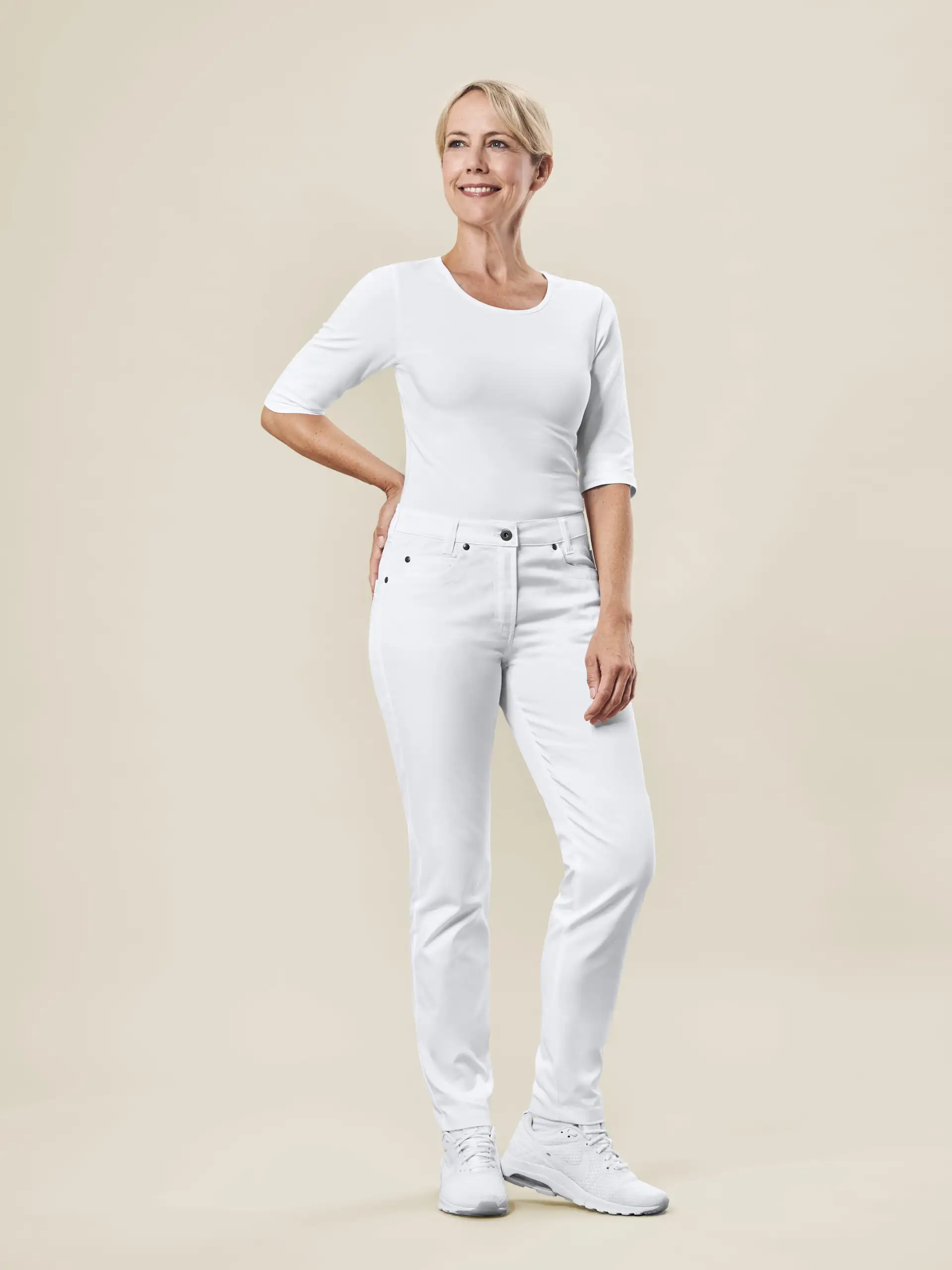 GREIFF Damen Hose 5-Pocket Regular Fit