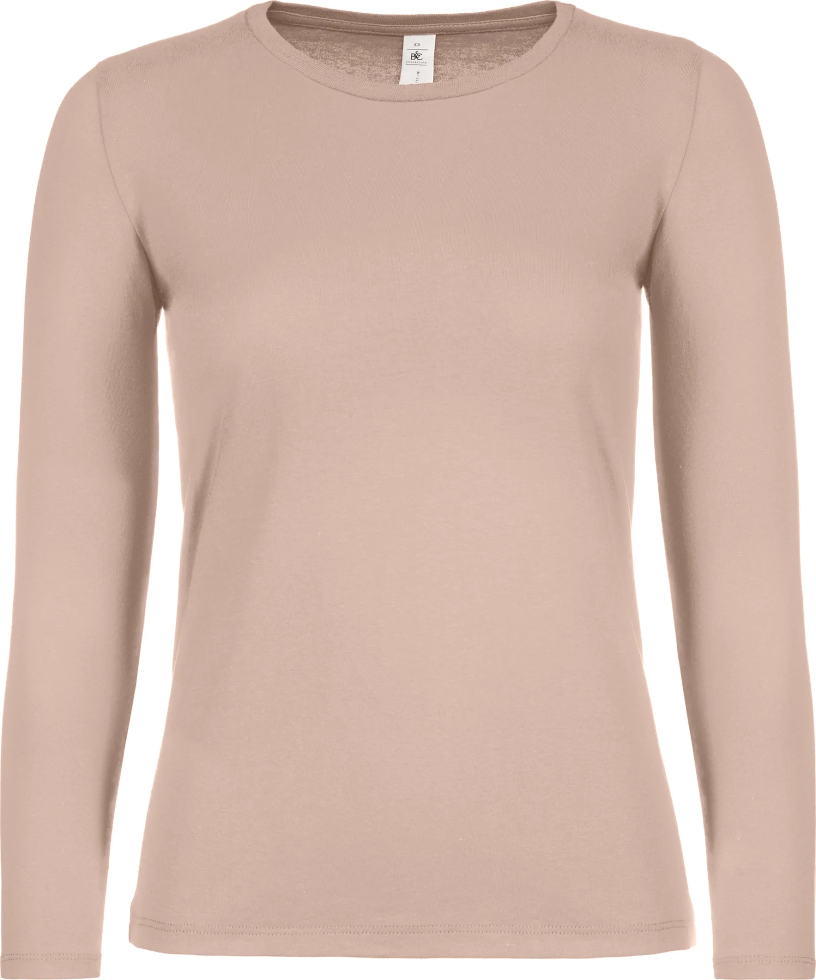 BC-TW06T-TShirt-E150-LSL-women-millennialpink-3 B&C T-Shirt #E150 Long Sleeve Women