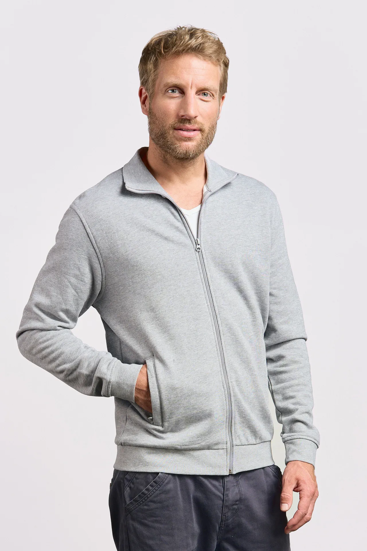 Promodoro Men's Jacket Stand-Up Collar
