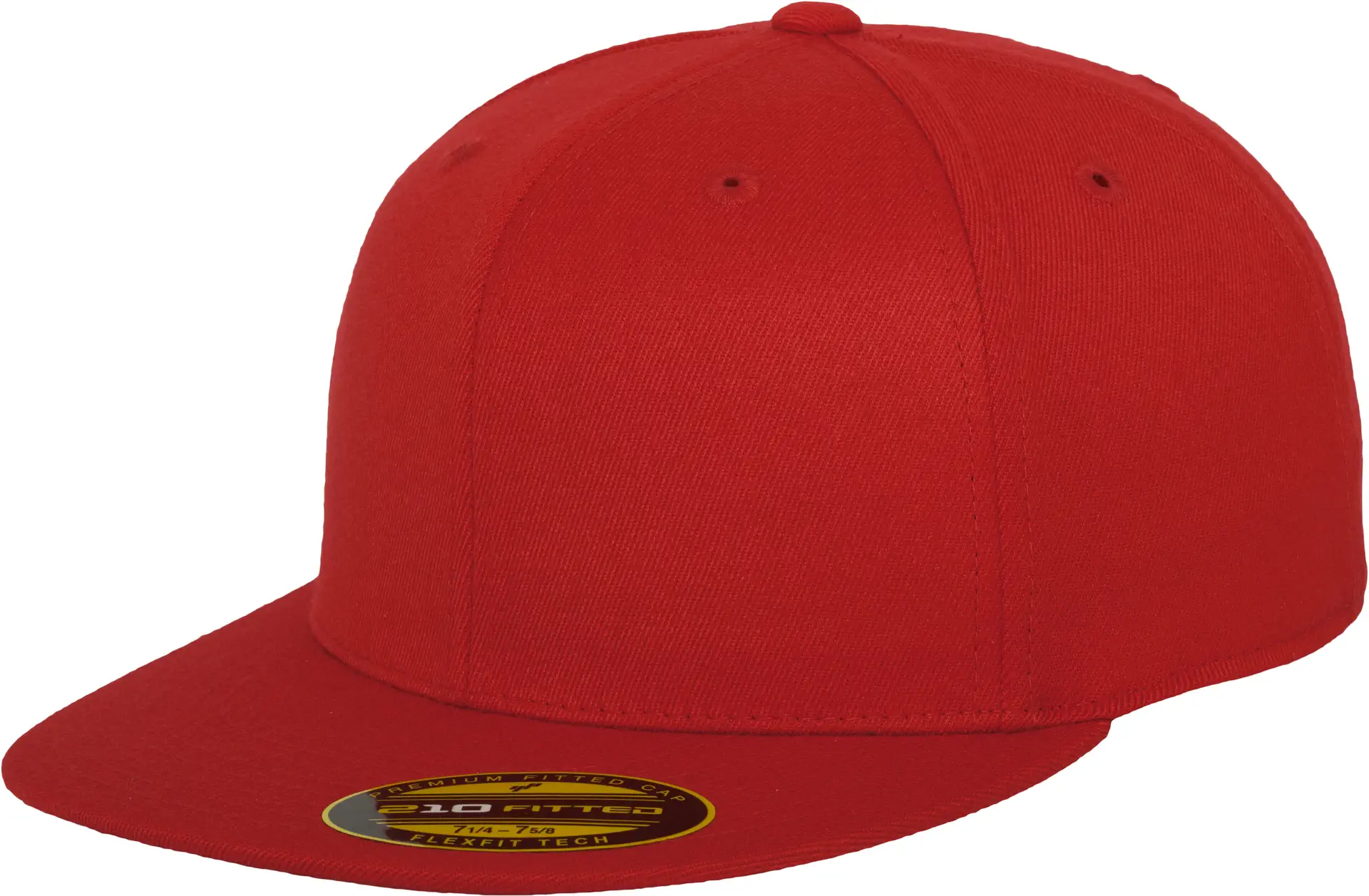 flexfit-6210-premium-210-fitted-red-front-1 FLEXFIT Premium 210 Fitted