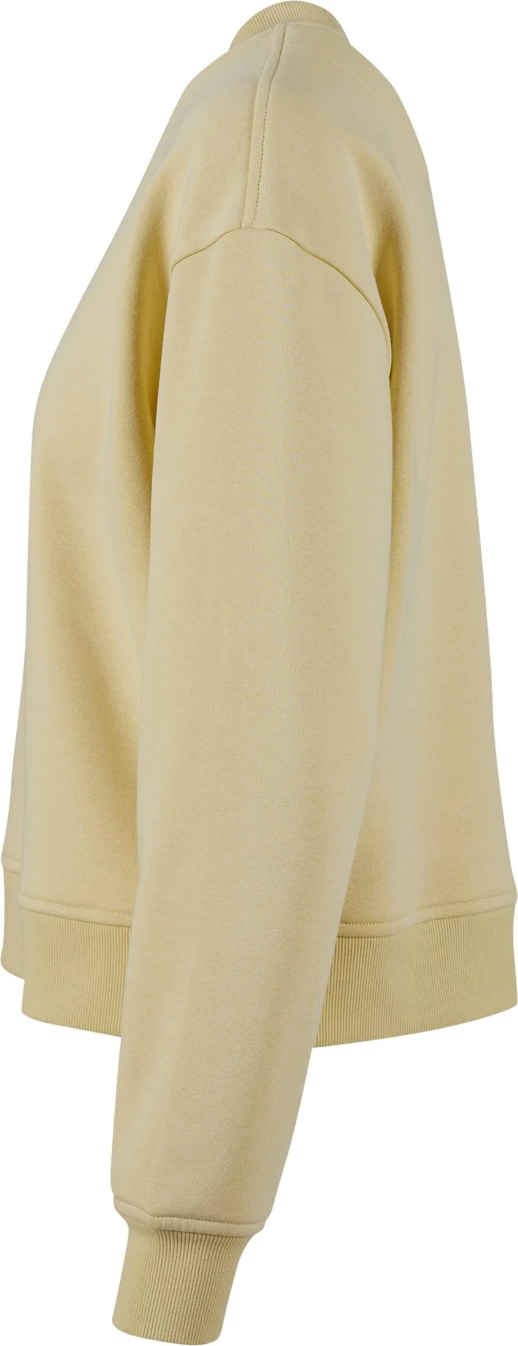 Build Your Brand Ladies Oversized Crewneck Sweatshirt