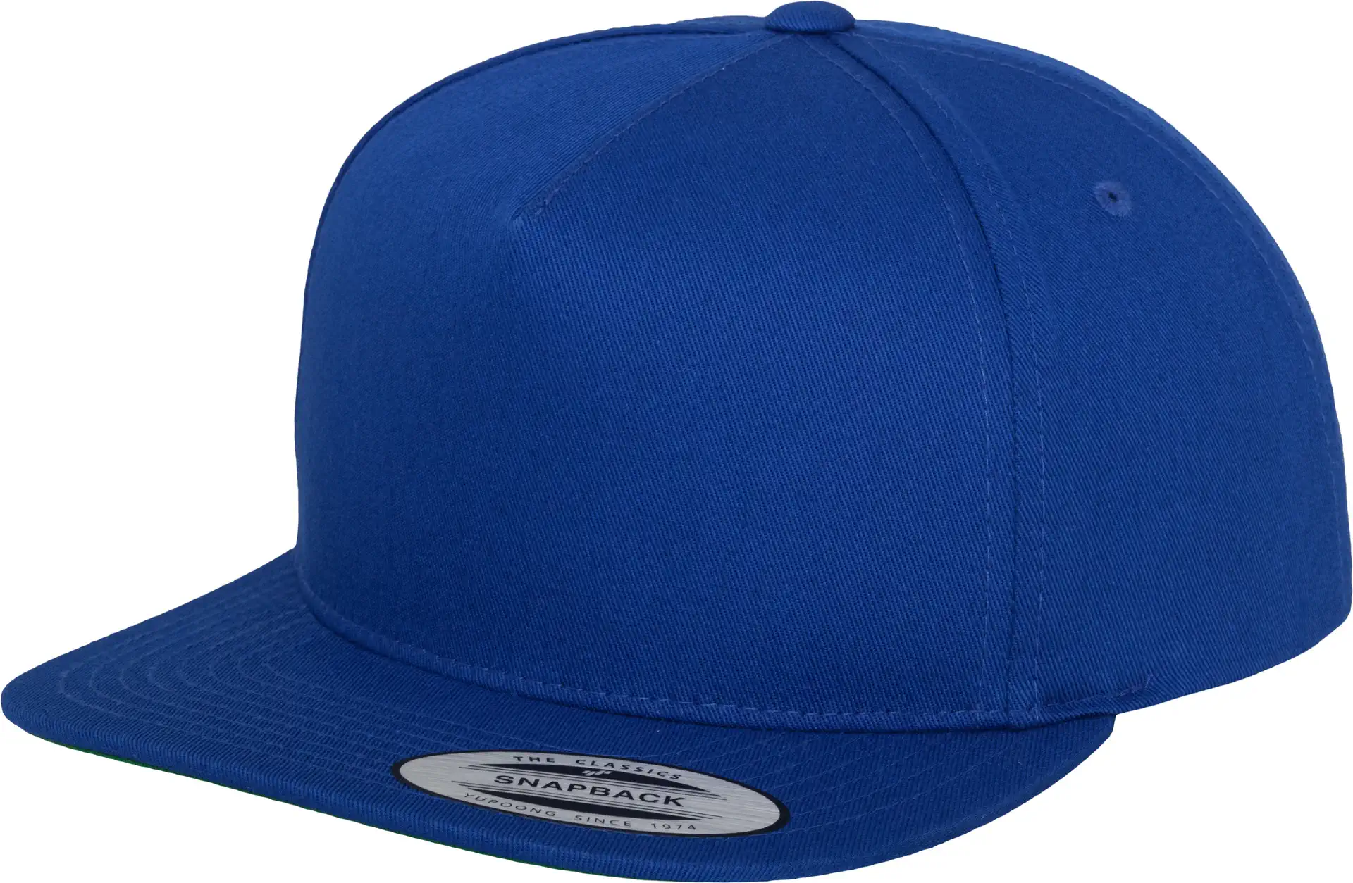 flexfit-6007-classic-5-panel-snapback-royal-front-1 FLEXFIT Classic 5 Panel Snapback