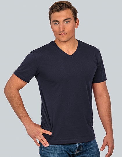 HRM Herren Luxury V-Neck Tees