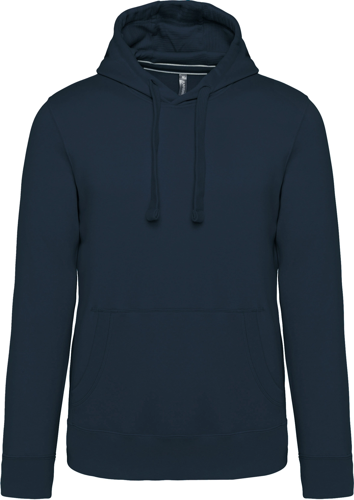 K489-kapuzen-sweater-navy-front-3 Kariban Kapuzen Sweater