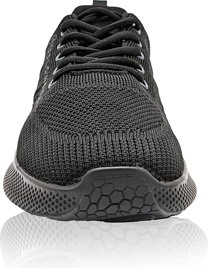 karlowsky-bs1-berufsschuh-soft-run-black-front-3 KARLOWSKY Berufsschuh Soft-Run