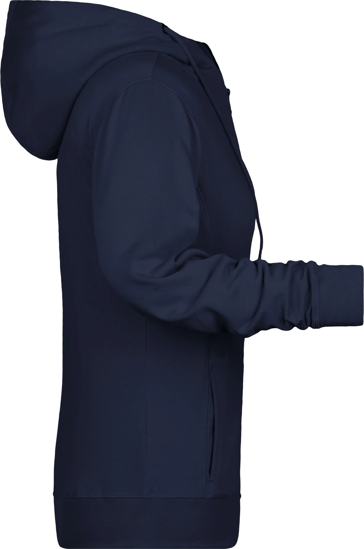 James & Nicholson Ladies Zip-Hoody
