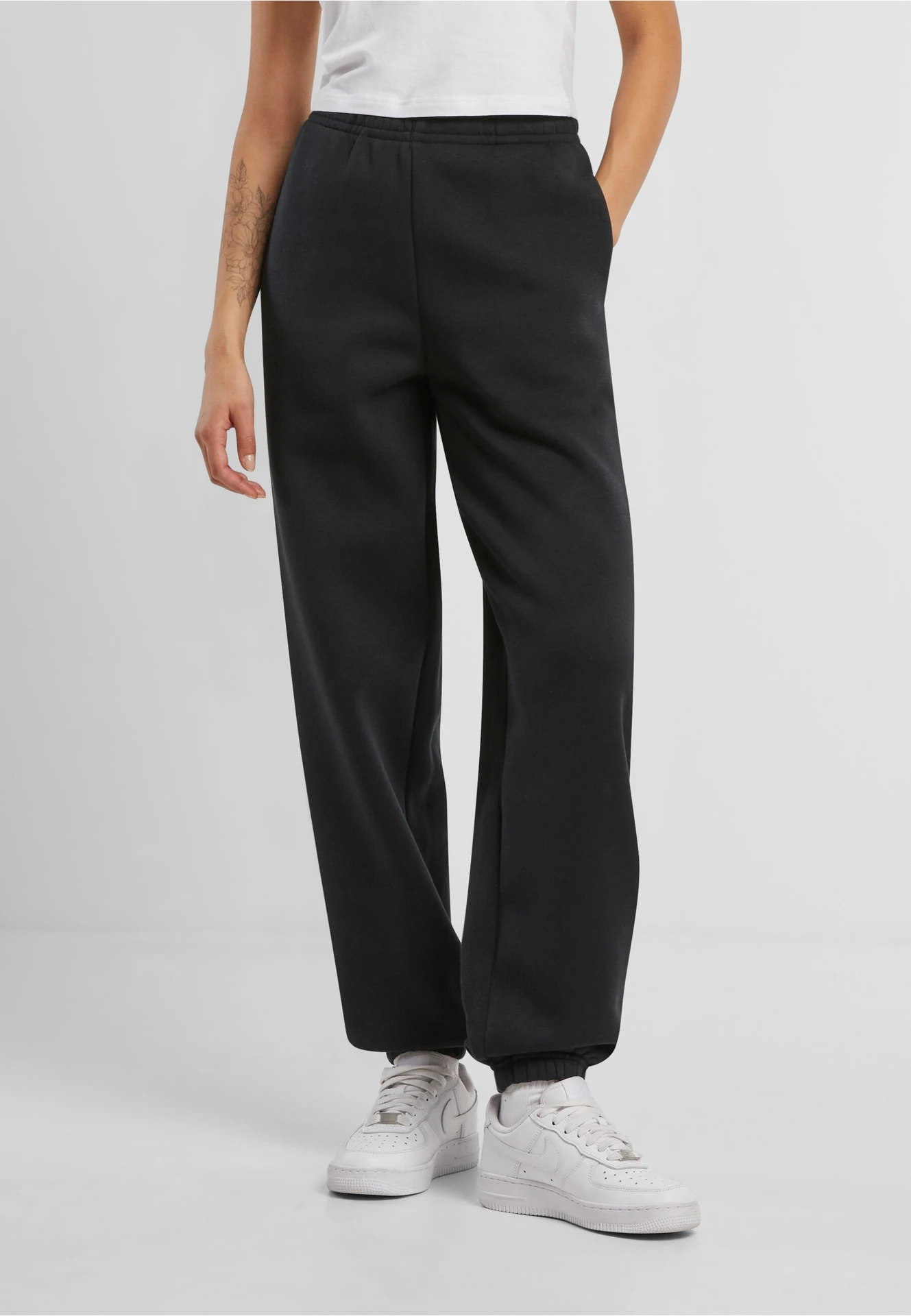 Build Your Brand Ladies Fluffy Sweatpants