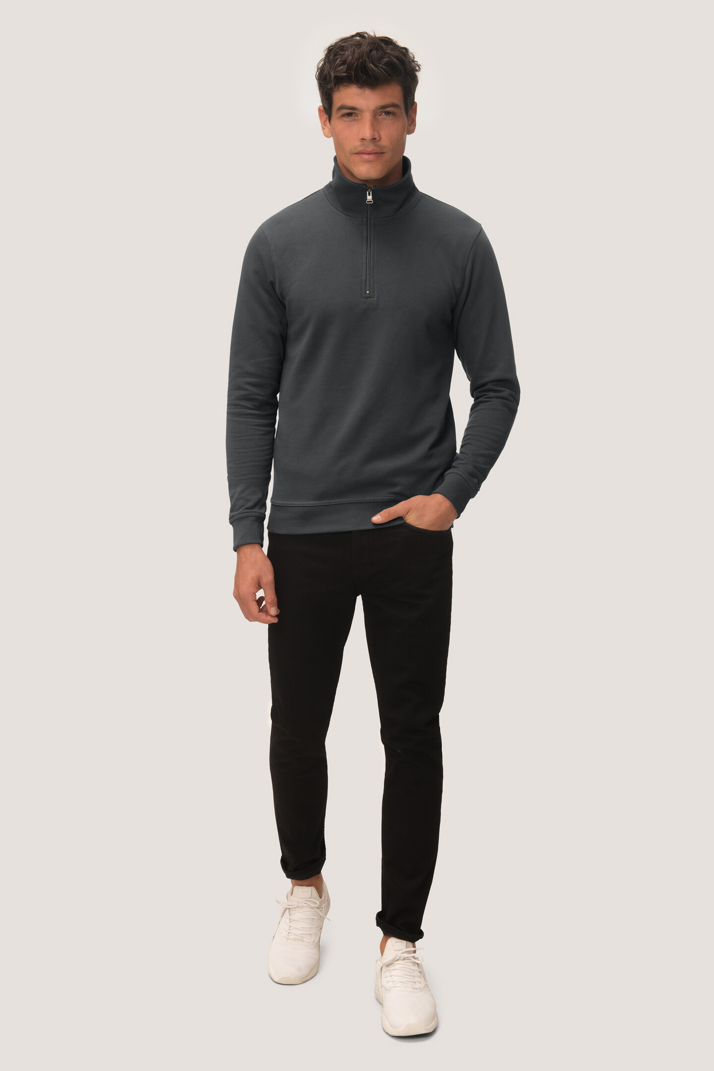 HAKRO Zip-Sweatshirt 451 Premium