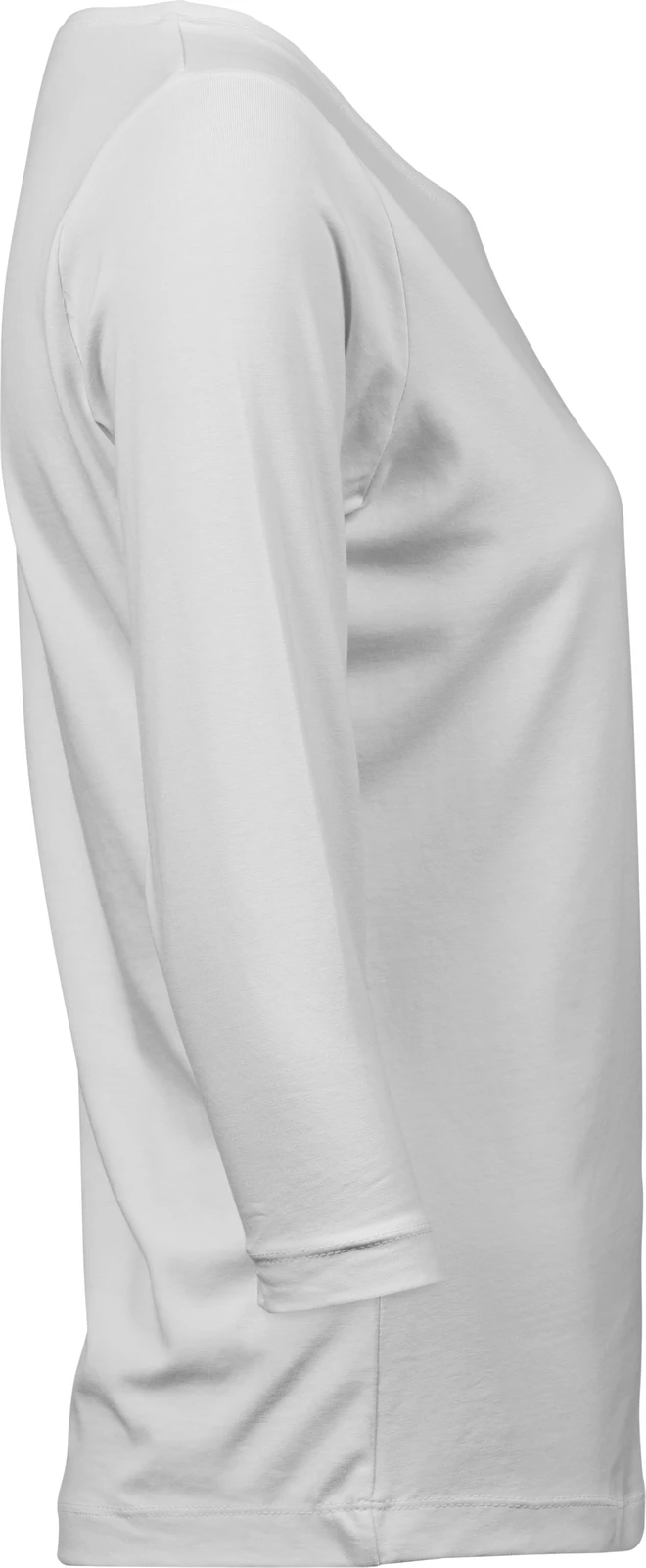 tee-jays-460-womens-stretch-3-4-sleeve-t-shirt-white-right-4 Tee Jays Women's Stretch 3/4 Sleeve Tee