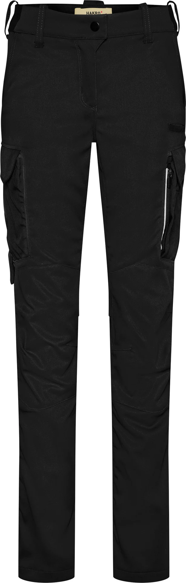 hakro-714-damen-worker-performancehose-eco-schwarz-front-1 HAKRO Damen Worker-Performancehose 714 ECO