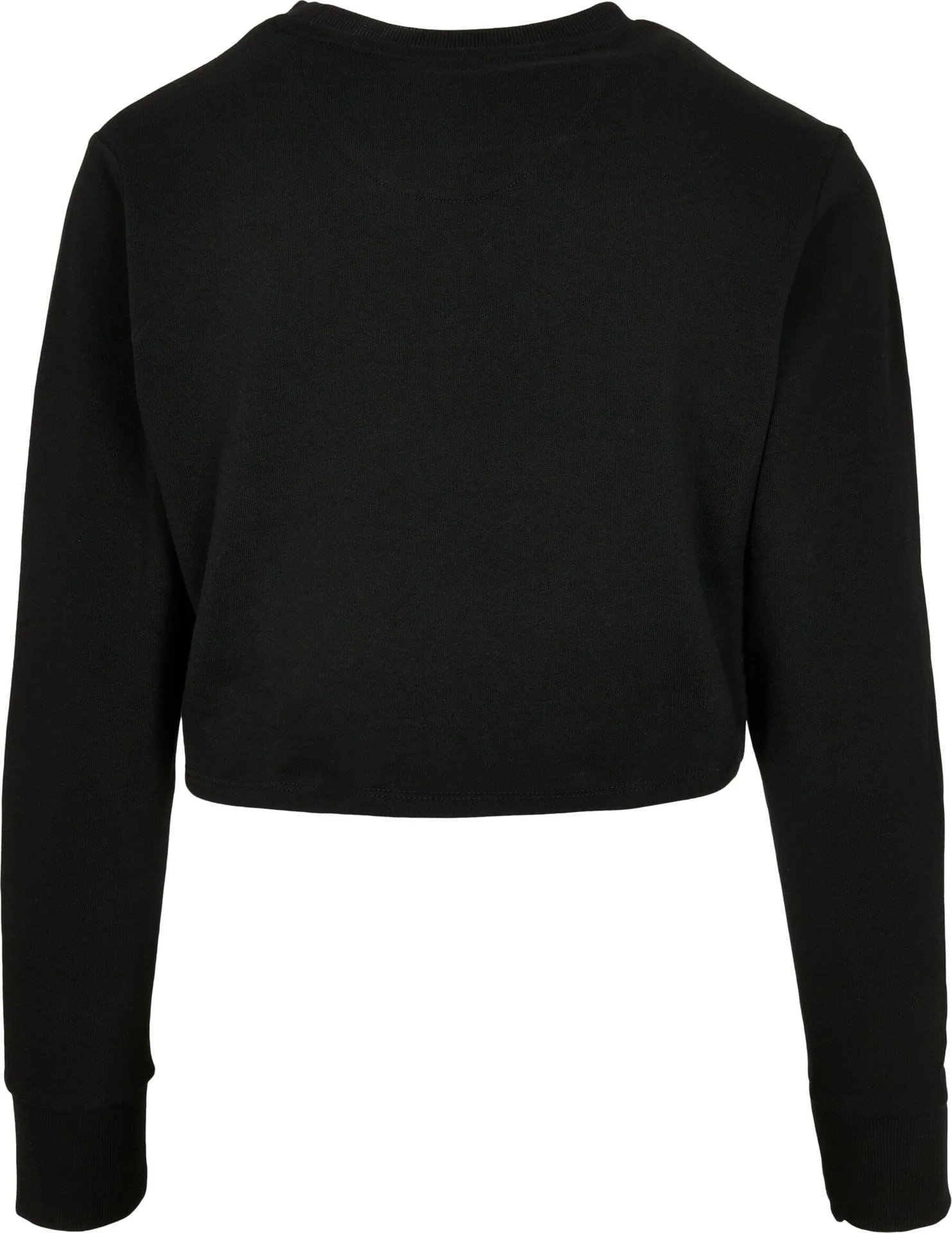 Build Your Brand Ladies Terry Cropped Crew