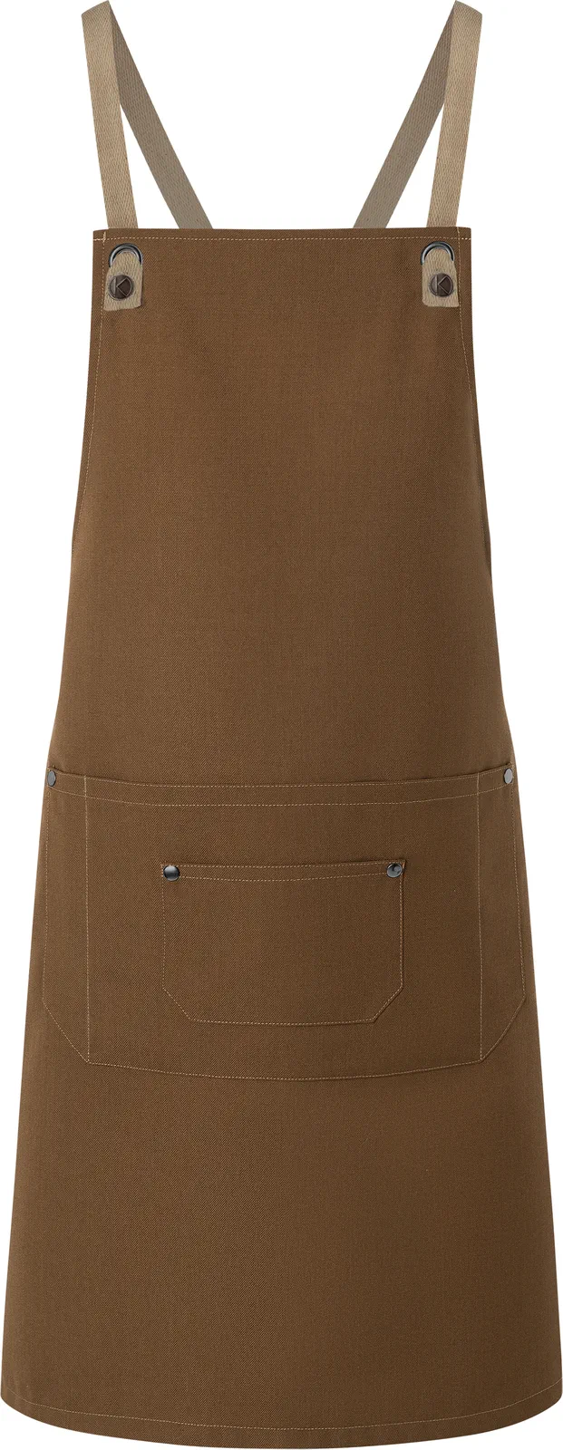 karlowsky-ls39-latzschuerze-urban-nature-mit-kreuzbaendern-und-grosser-tasche-cinnamon-front-3 KARLOWSKY Latzschürze Urban-Look mit Kreuzbändern und großer Tasche