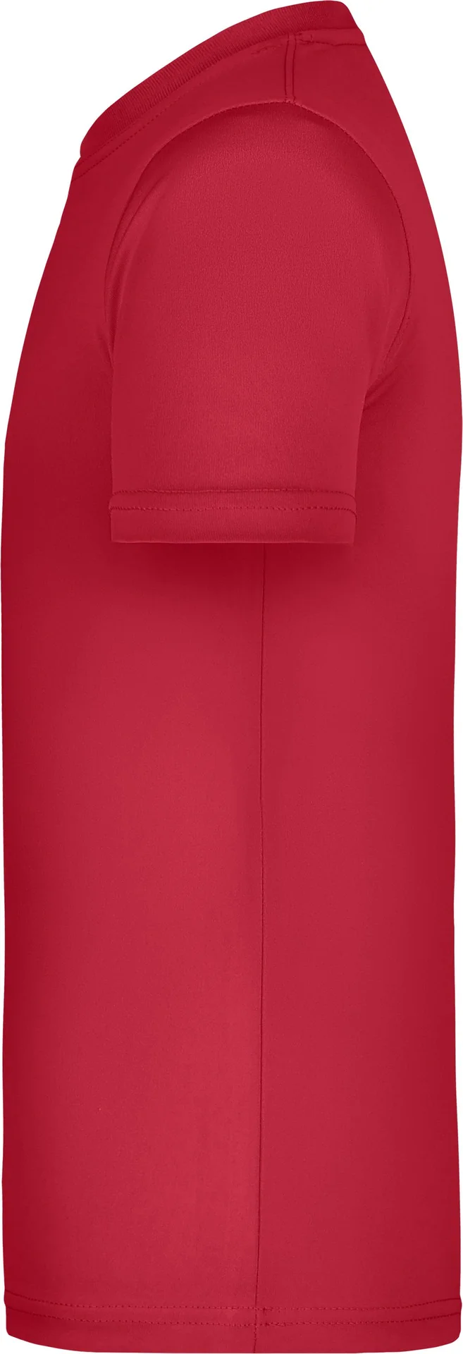 jn358k-active-t-shirt-junior-red-left-4 James & Nicholson Junior Active-T