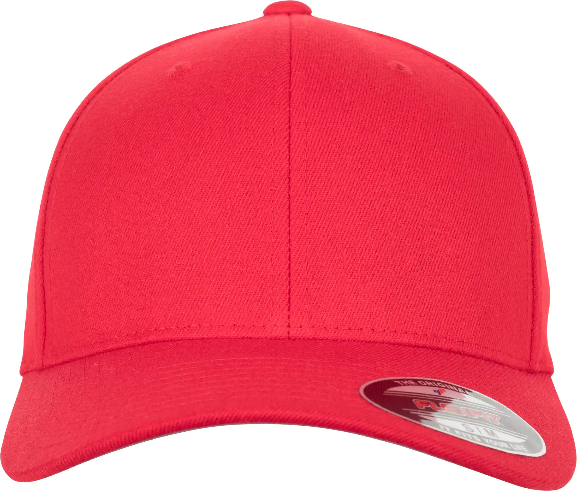 flexfit-6477-wool-blend-cap-red-front-2 FLEXFIT Flexfit Wool Blend Cap